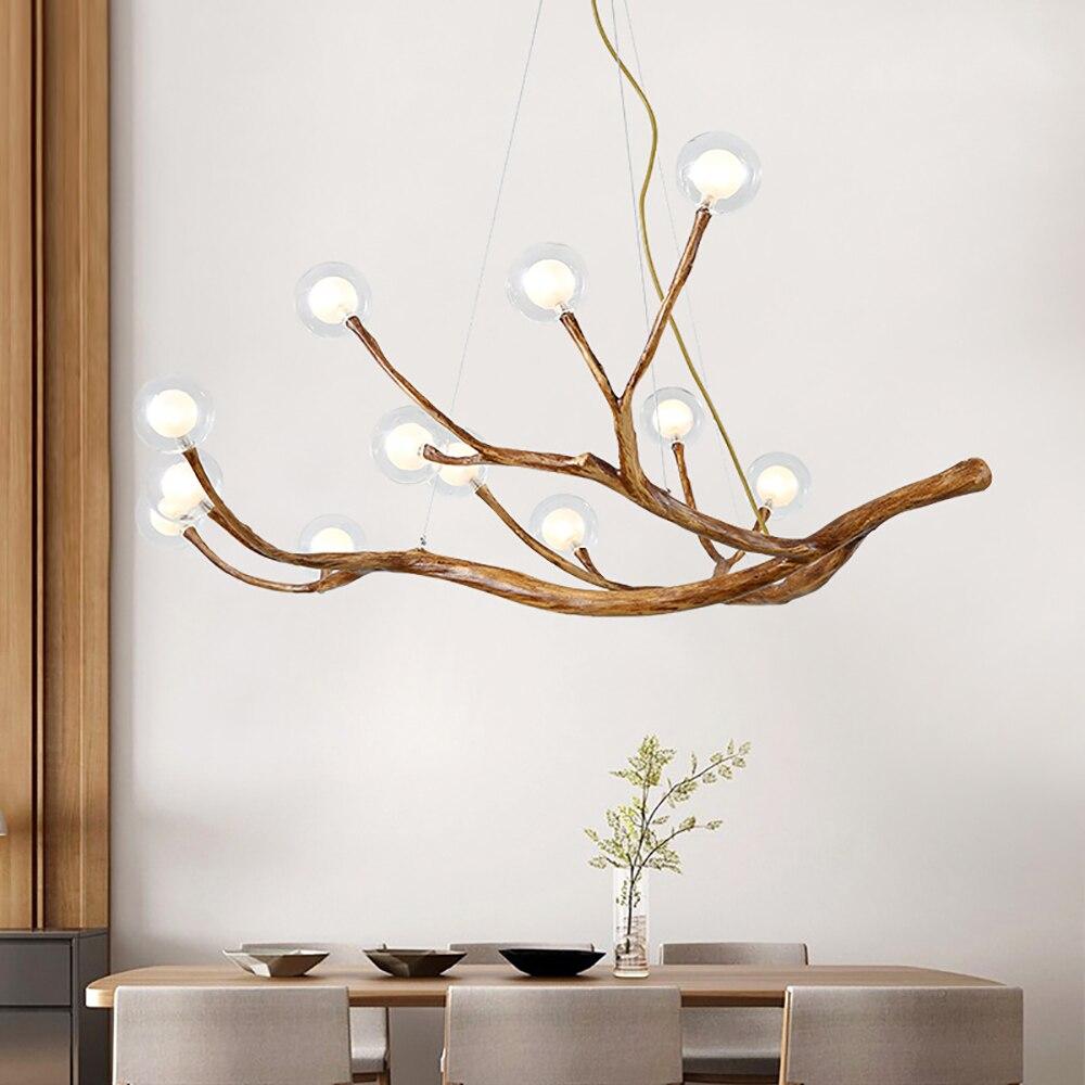 Elegant Nordic LED Branch Chandelier – Luxury Modern Lighting