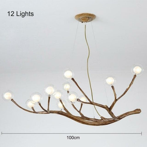 Elegant Nordic LED Branch Chandelier – Luxury Modern Lighting