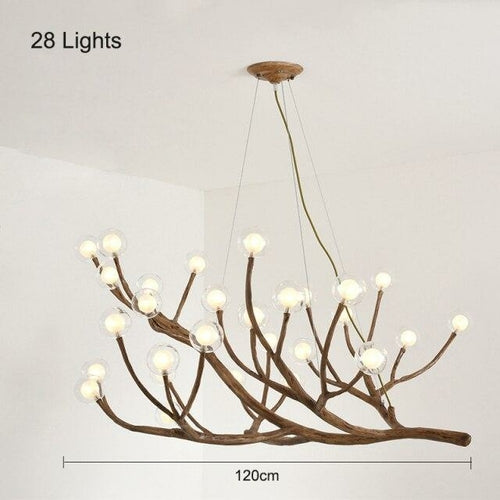 Elegant Nordic LED Branch Chandelier – Luxury Modern Lighting